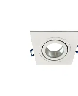 Svietidlá  Kúpeľňové podhľadové svietidlo SATINO 1xGU10/30W/230V IP54 biela 