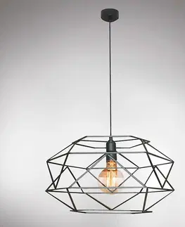 Moderné lampy do obývačky Lampa Cage 2697/Z-B-1 CZ LW1