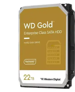 Pevné disky WD Gold Enterprise HDD 22TB SATA
