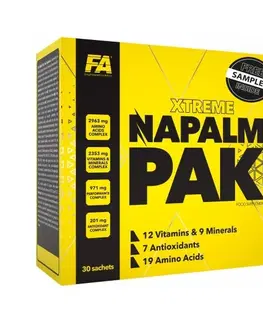 Komplexné vitamíny Xtreme Napalm Pak - Fitness Authority 30 sáčkov