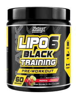 Práškové pumpy Lipo 6 Black Training - Nutrex 264 g Wild Grape