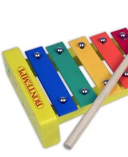 Hudobné hračky BONTEMPI - detský drevený xylofón