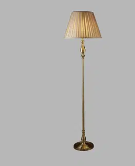 Stojacie lampy Searchlight Stojaca lampa Flemish s naskladaným tienidlom