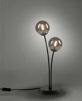 Stolové lampy Paul Neuhaus Paul Neuhaus Widow stolová LED lampa, 2-plameňová