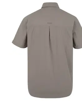 Pánské košele Pánske tričko s krátkymi rukávmi Husky Grimy M sivá L