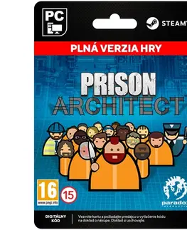Hry na PC Prison Architect Aficionado [Steam]