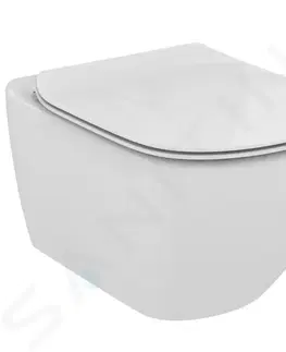 Záchody GEBERIT - Duofix Modul na závesné WC s tlačidlom Sigma30, lesklý chróm/chróm mat + Ideal Standard Tesi - WC a doska, Aquablade, SoftClose 111.300.00.5 NU6