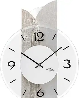 Hodiny Dizajnové nástenné hodiny 9668 AMS 45cm