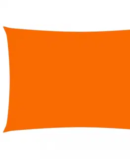 Stínící textilie Tieniaca plachta obdĺžniková oxfordská látka 4 x 6 m Dekorhome Oranžová