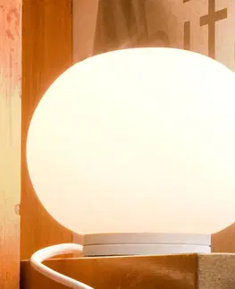 Lampy na nočný stolík FLOS FLOS Mini Glo-Ball T – guľová stolná lampa