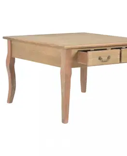 Konferenčné stolíky Konferenčný stolík Acate drevo / MDF Dekorhome Hnedá / sivá