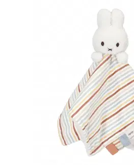Plyšové hračky LITTLE DUTCH - Maznáčik králiček Miffy Vintage Prúžky
