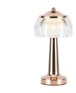 Lampy  LED Stmievateľná stolná lampa LED/1W/5V 3000-6000K 1800 mAh rose gold 