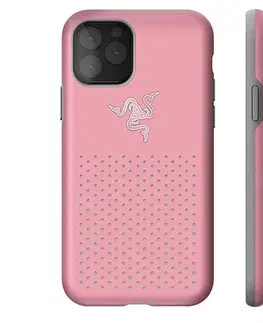 Puzdrá na mobilné telefóny Puzdro Razer Arctech Pro THS Edition pre iPhone 11 Pro, ružové RC21-0145TQ06-R3M1