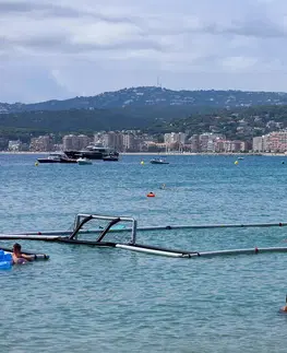 vodné športy Nafukovacie nastaviteľné ihrisko na vodné pólo 20 m × 10 m