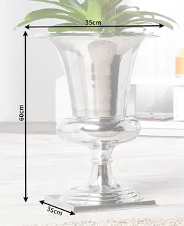 Bytové doplnky a dekorácie Podlahová váza NALMARI Dekorhome 75 cm