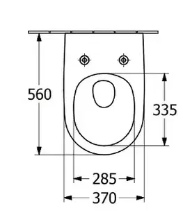 Záchody VILLEROY & BOCH - Subway 3.0 Závesné WC s doskou SoftClosing, TwistFlush, alpská biela 4670TS01