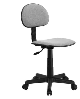 Kancelárske kreslá Kancelárska stolička, sivá/čierna, SALIM NEW