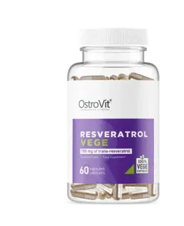 Ostatné špeciálne doplnky výživy OstroVit Resveratrol VEGE 60 kaps.
