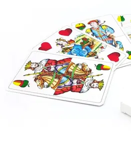 Hračky spoločenské hry - hracie karty a kasíno HYDRODATA - Mariášové karty papier 32ks