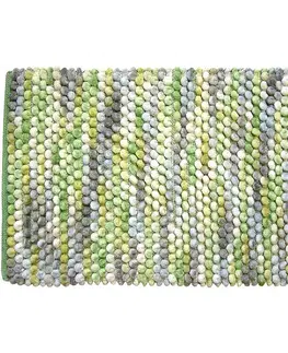 Koberčeky a rohože do kúpeľne Kúpeľňový koberček Mosaic  50x80 cm, zelená