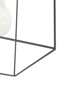 Stropne svietidla Minimalistické stropné svietidlo čierne so zlatým 3-svetlom - Kodi