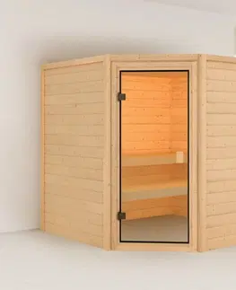 Sauny Interiérová fínska sauna 195x195 cm Lanitplast