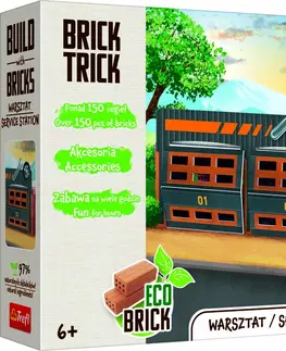 Hračky stavebnice TREFL - Brick Trick - Servisná stanica_L