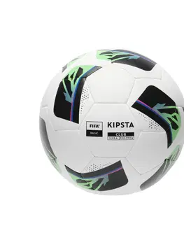 futbal Futbalová lopta Hybride Fifa Basic Club Ball veľkosť 4 biela