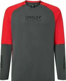 Cyklistické dresy Oakley Factory Pilot MTB LS Jersey II M