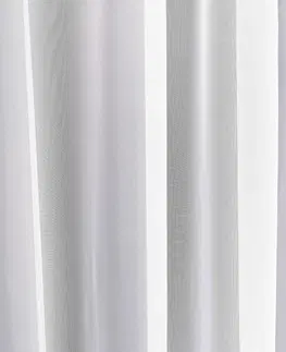 Záclony Forbyt, Záclona voálová, Hladká metráž, biela 295 cm