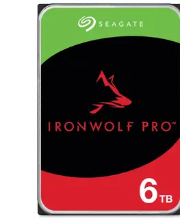 Pevné disky Seagate Ironwolf PRO Pevný disk NAS HDD 6 TB SATA ST6000NT001