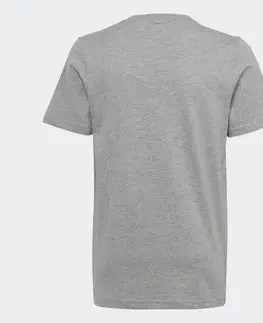 nohavice Detské tričko Adidas bielo-sivé s logom