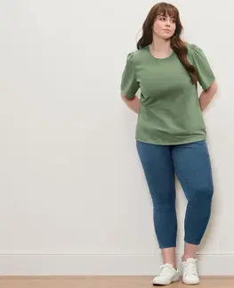 Shirts & Tops Tričko s nariasením, zelená