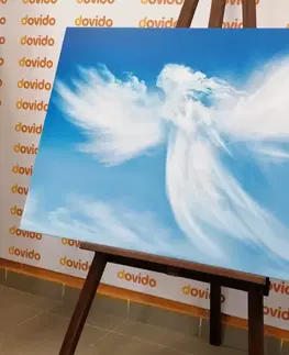 Obrazy anjelov Obraz podoba anjela v oblakoch