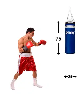 Boxovacie vrecia a hrušky Detské boxovacie vrece SportKO MP6 29x75cm / 12kg čierna
