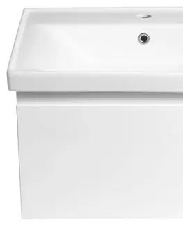 Kúpeľňa AQUALINE - ALTAIR umývadlová skrinka 61,5x35x45cm, biela AI267