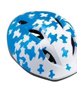 Cyklistické helmy Detská helma Met Buddy lietadlo / modrá