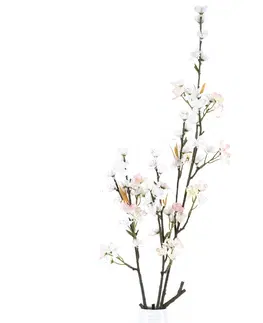 Kvety Umelá kvitnúca jabloňová vetva, 80 cm
