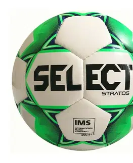 Futbalové lopty Futbalová lopta Select FB Stratos biela zelená