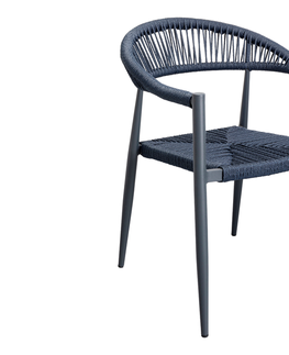 Stoličky Palma jedálenská stolička modrá