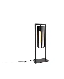 Stolove lampy Moderná stolová lampa čierna - Balenco Wazo