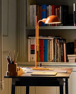 Stolové lampy na písací stôl Marset MARSET Funiculí stolová lampa, terakota