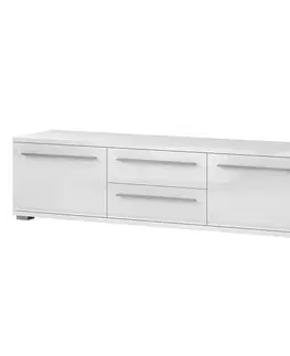 Všetky produkty TV stolík Piano TV180-2K2F/PN-70/KA/70 lakované crystal white