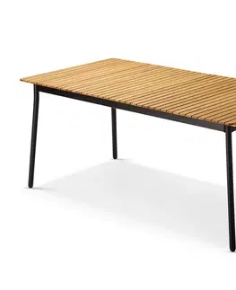 Outdoor Tables Rozkladací stôl »Elin« s výrezom na slnečník