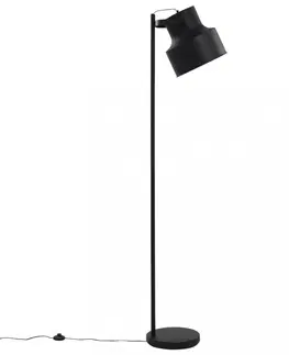 Osvetlenie Stojaca lampa kov Dekorhome Čierna