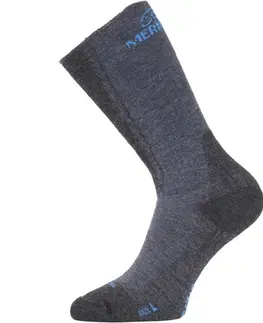 Štucne a ponožky Ponožky Lasting WSM 504 modré M (38-41)
