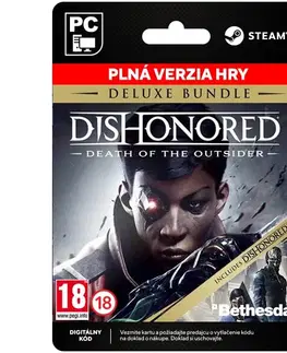 Hry na PC Dishonored: Death of the Outsider (Deluxe Bundle) [Steam]