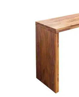 Písacie stoly LuxD Písací stolík Timber Honey