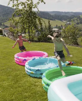 Detské bazéniky KONDELA Lome detský nafukovací bazén zelená